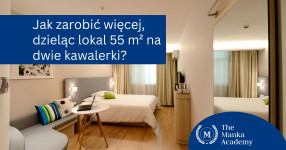 Jak zarobić więcej, dzieląc lokal 55 m² na dwie kawalerki?